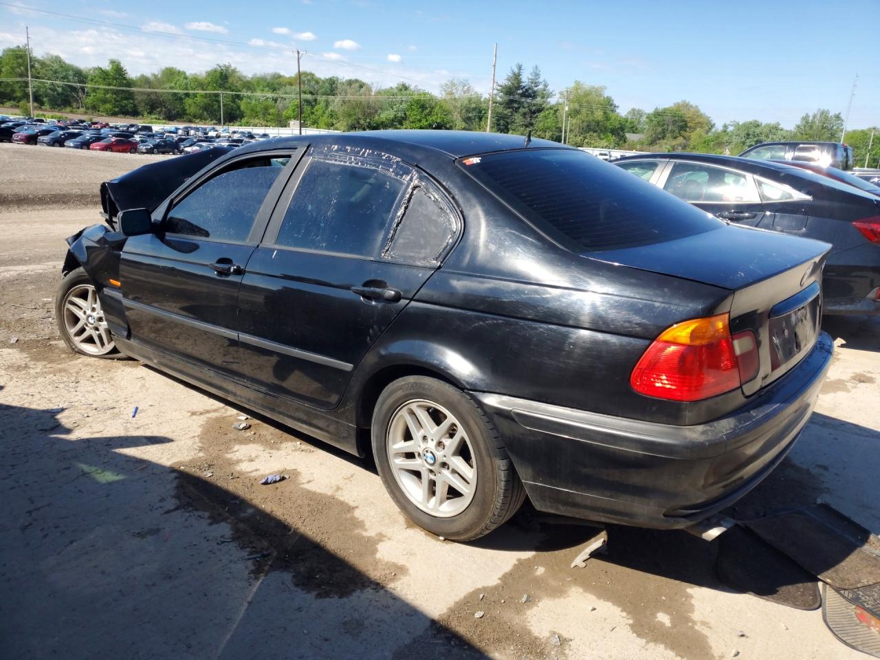 2000 Bmw 323 I Black vin: WBAAM3342YCD57876