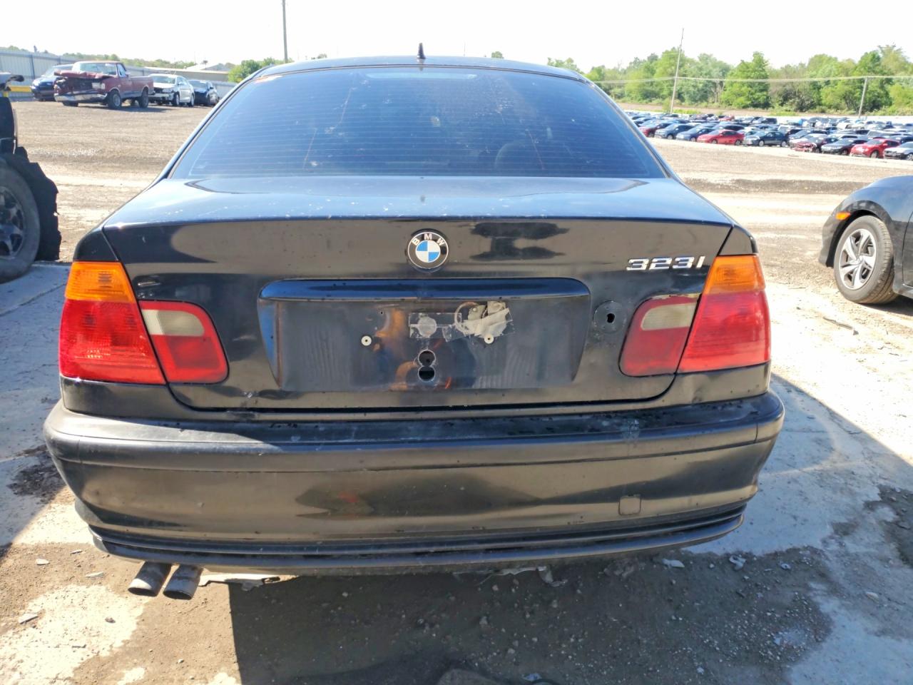 2000 Bmw 323 I Black vin: WBAAM3342YCD57876