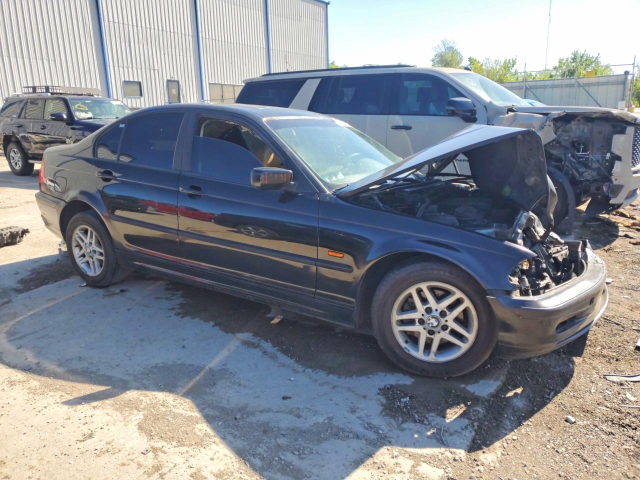 2000 Bmw 323 I Black vin: WBAAM3342YCD57876