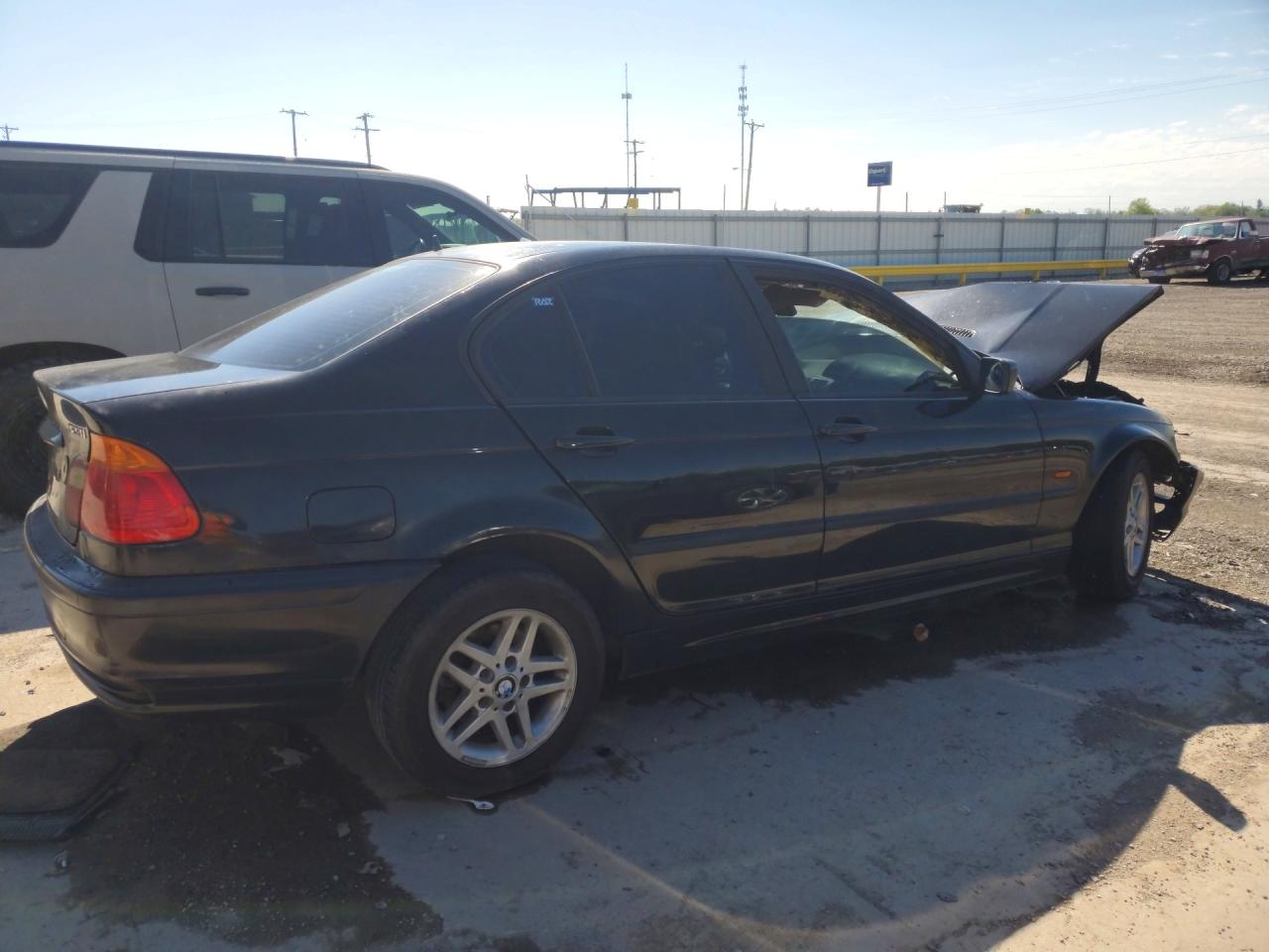 2000 Bmw 323 I Black vin: WBAAM3342YCD57876