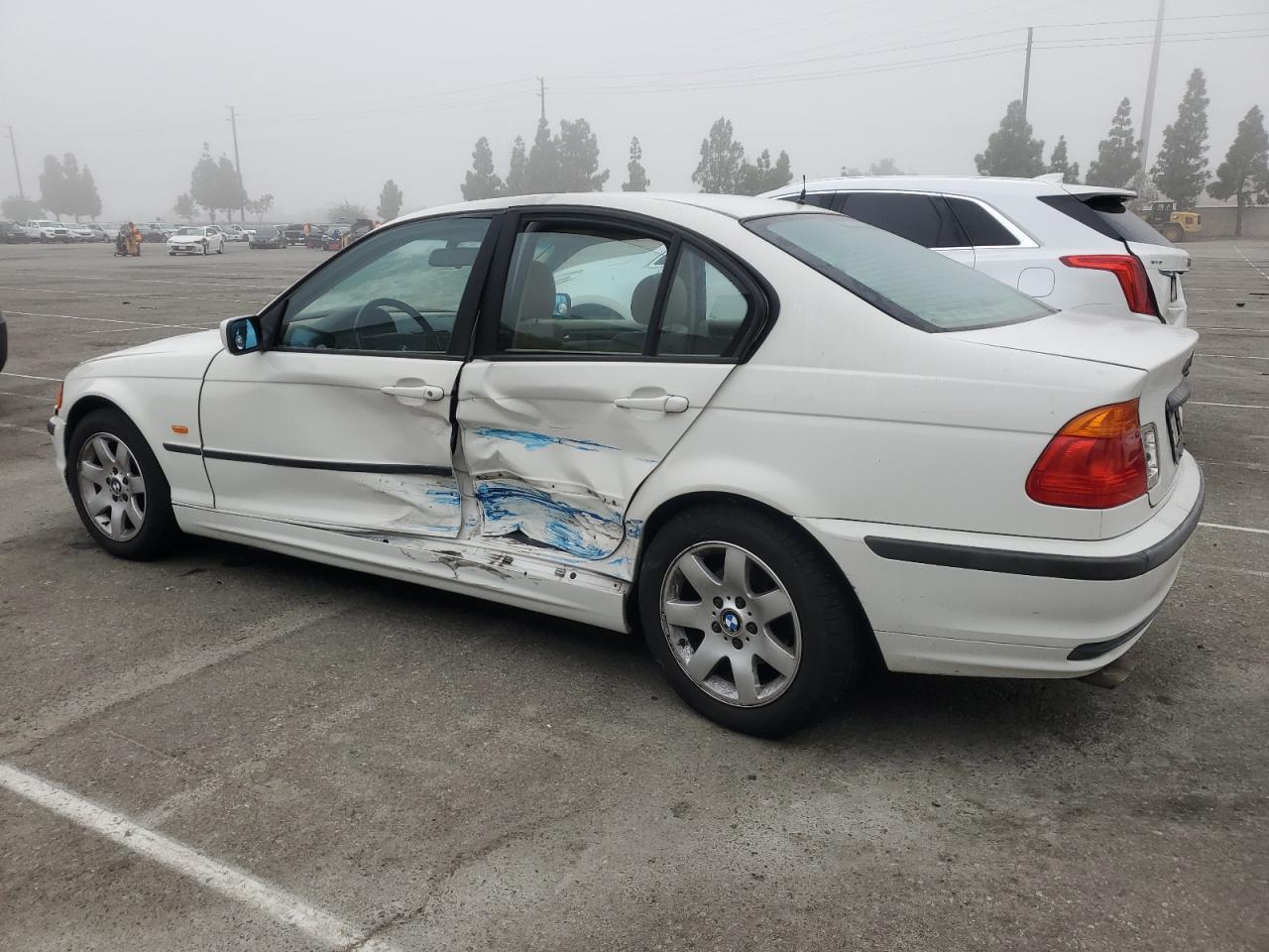 2000 Bmw 323 I White vin: WBAAM3343YCA89789