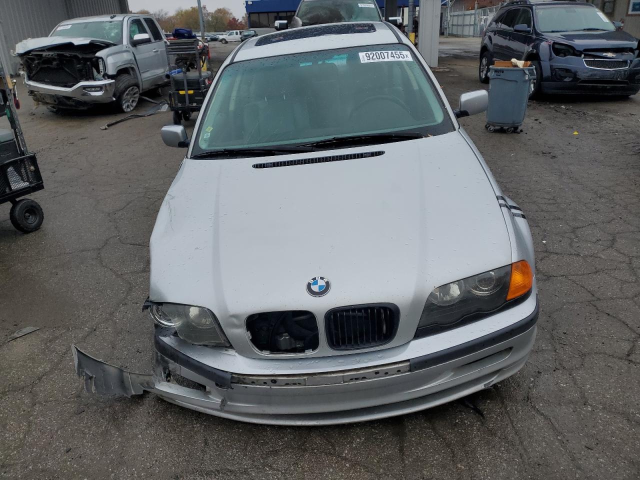 2000 Bmw 323 I Silver vin: WBAAM3343YCB22208