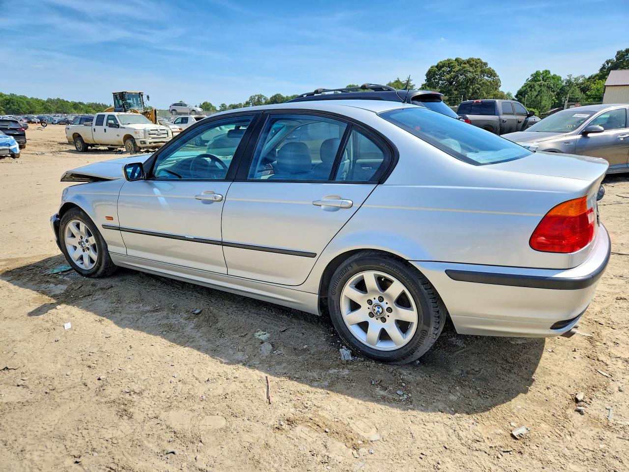 2000 Bmw 323 I Silver vin: WBAAM3345YCD58875