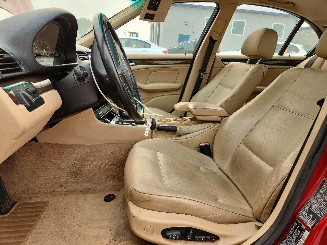 2000 Bmw 323 I Burgundy vin: WBAAM3345YFP72556