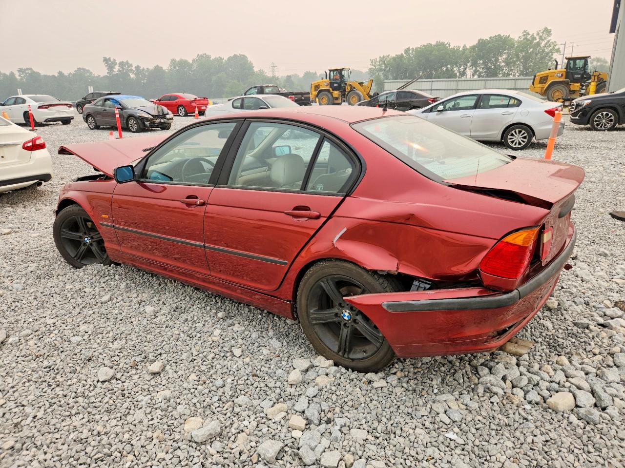 2000 Bmw 323 I Burgundy vin: WBAAM3345YFP72556
