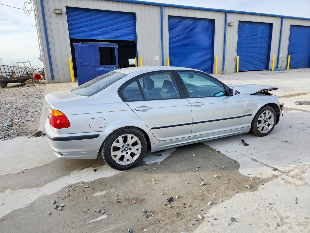 2000 Bmw 323 I Silver vin: WBAAM3345YKC67370