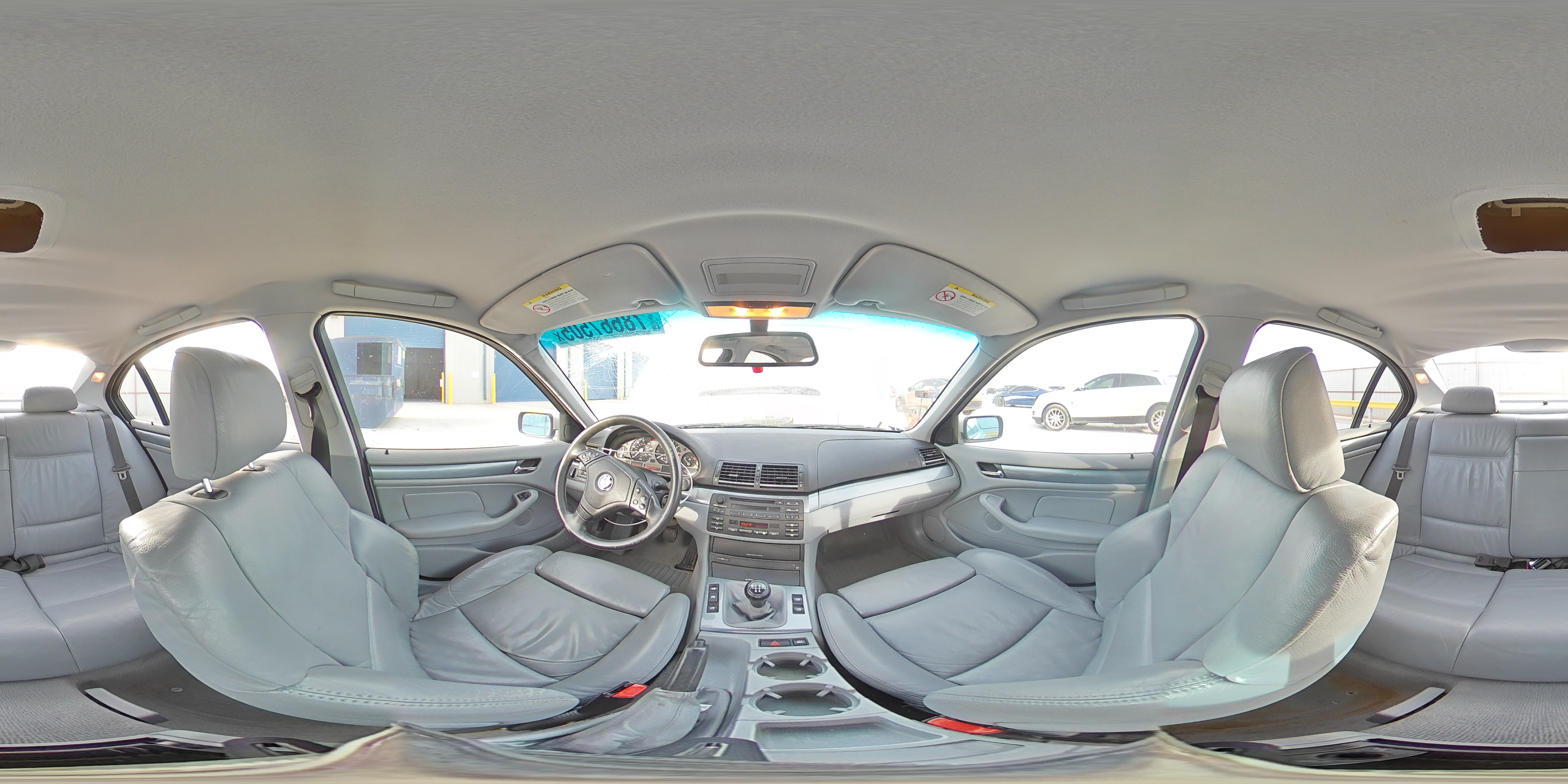 2000 Bmw 323 I Silver vin: WBAAM3345YKC67370
