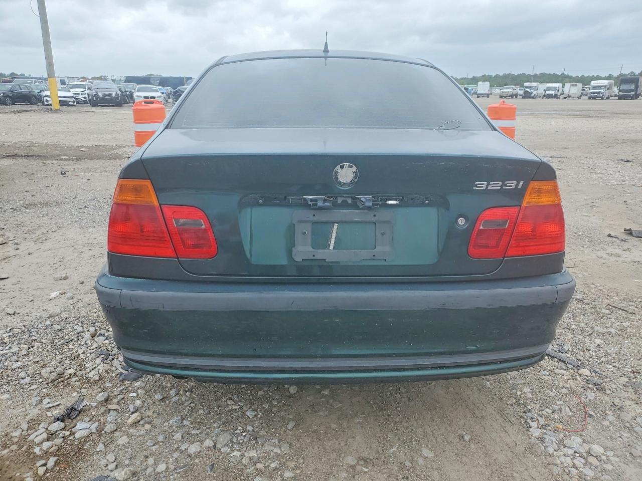 2000 Bmw 323 I Green vin: WBAAM3349YCD57809