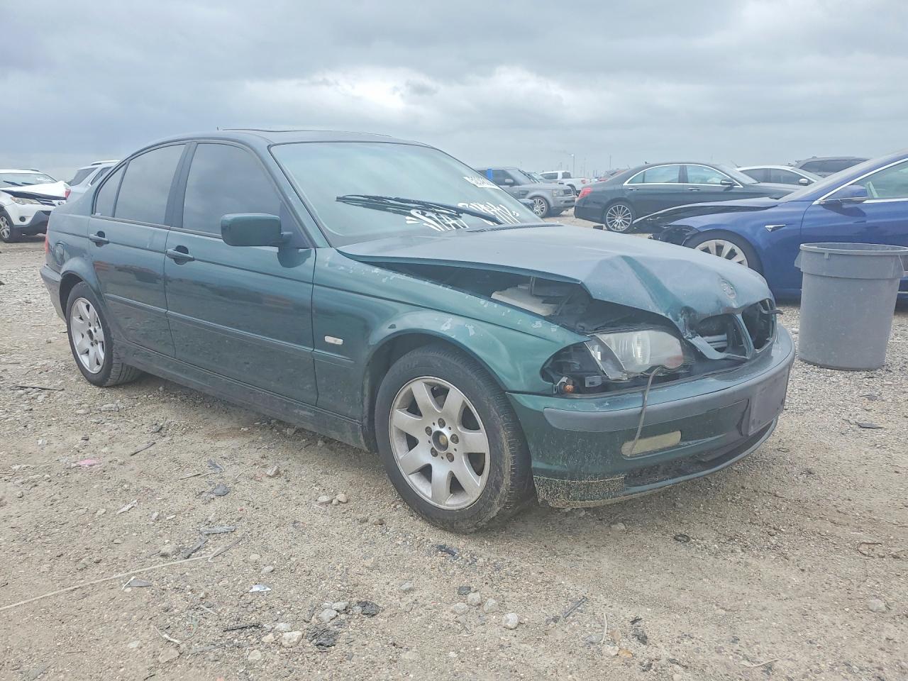 2000 Bmw 323 I Green vin: WBAAM3349YCD57809