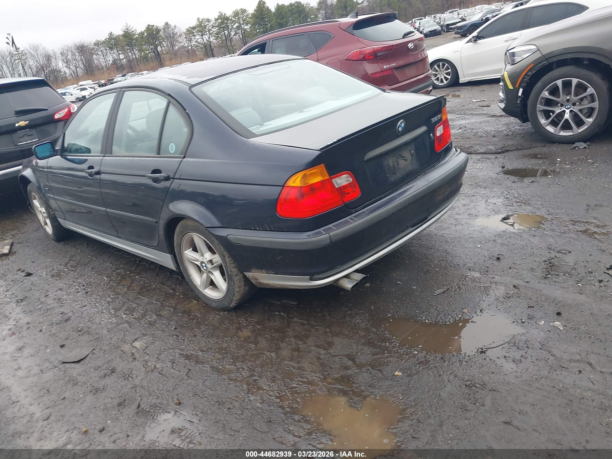 2000 Bmw 323i   Blue vin: WBAAM334XYCD64896