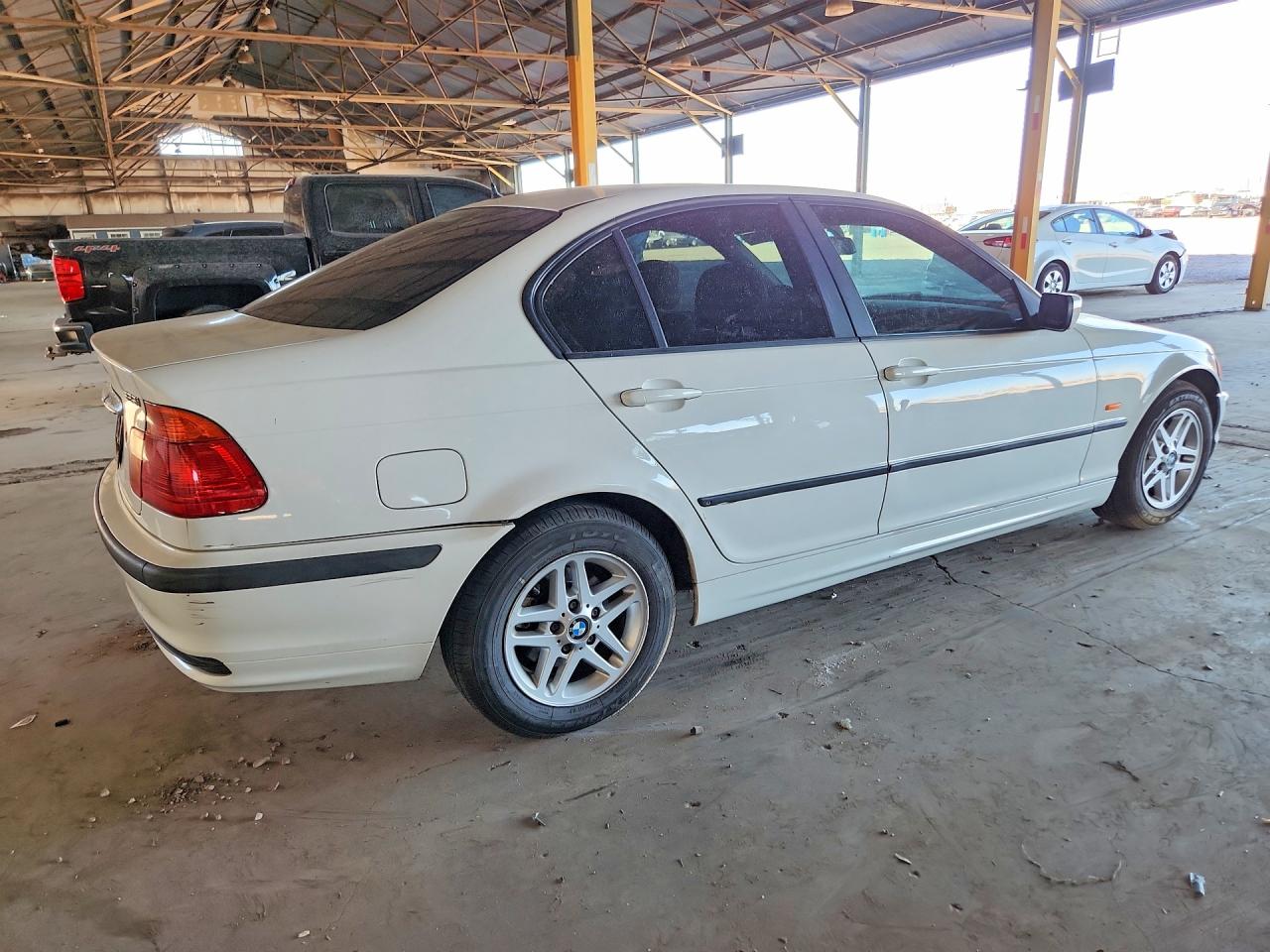 2000 Bmw 323 I White vin: WBAAM334XYFP73685