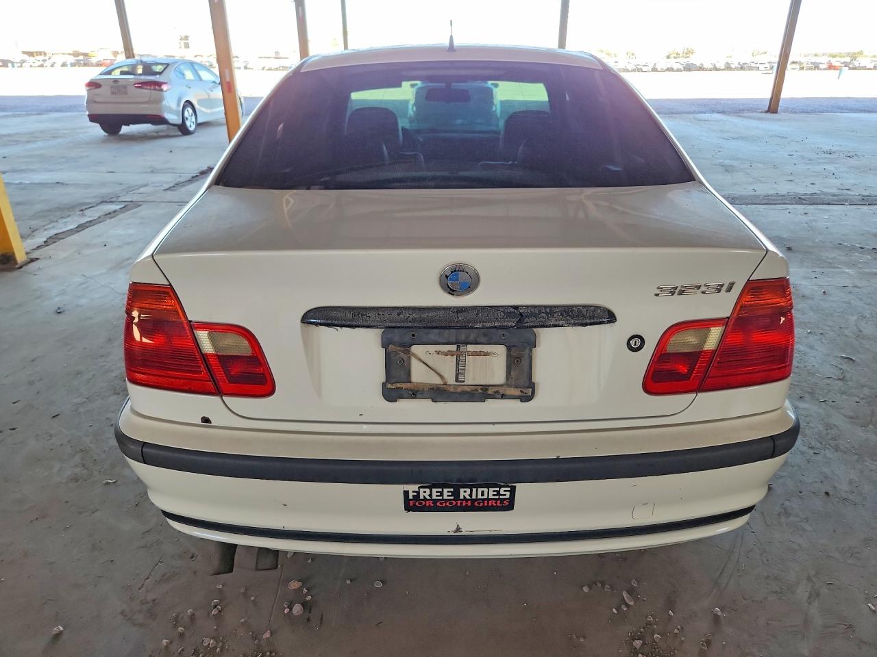 2000 Bmw 323 I White vin: WBAAM334XYFP73685