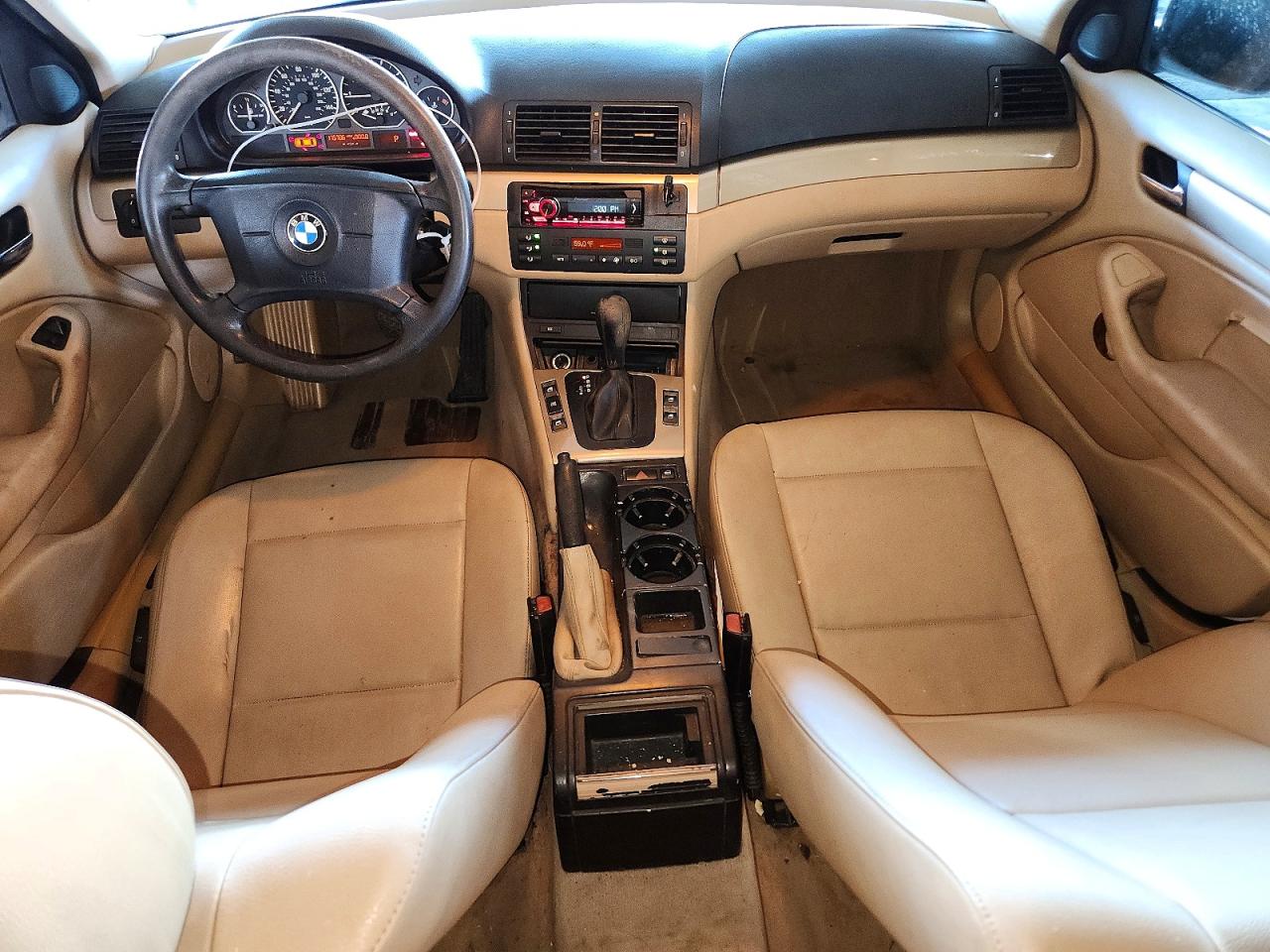 2000 Bmw 323 I White vin: WBAAM334XYFP73685