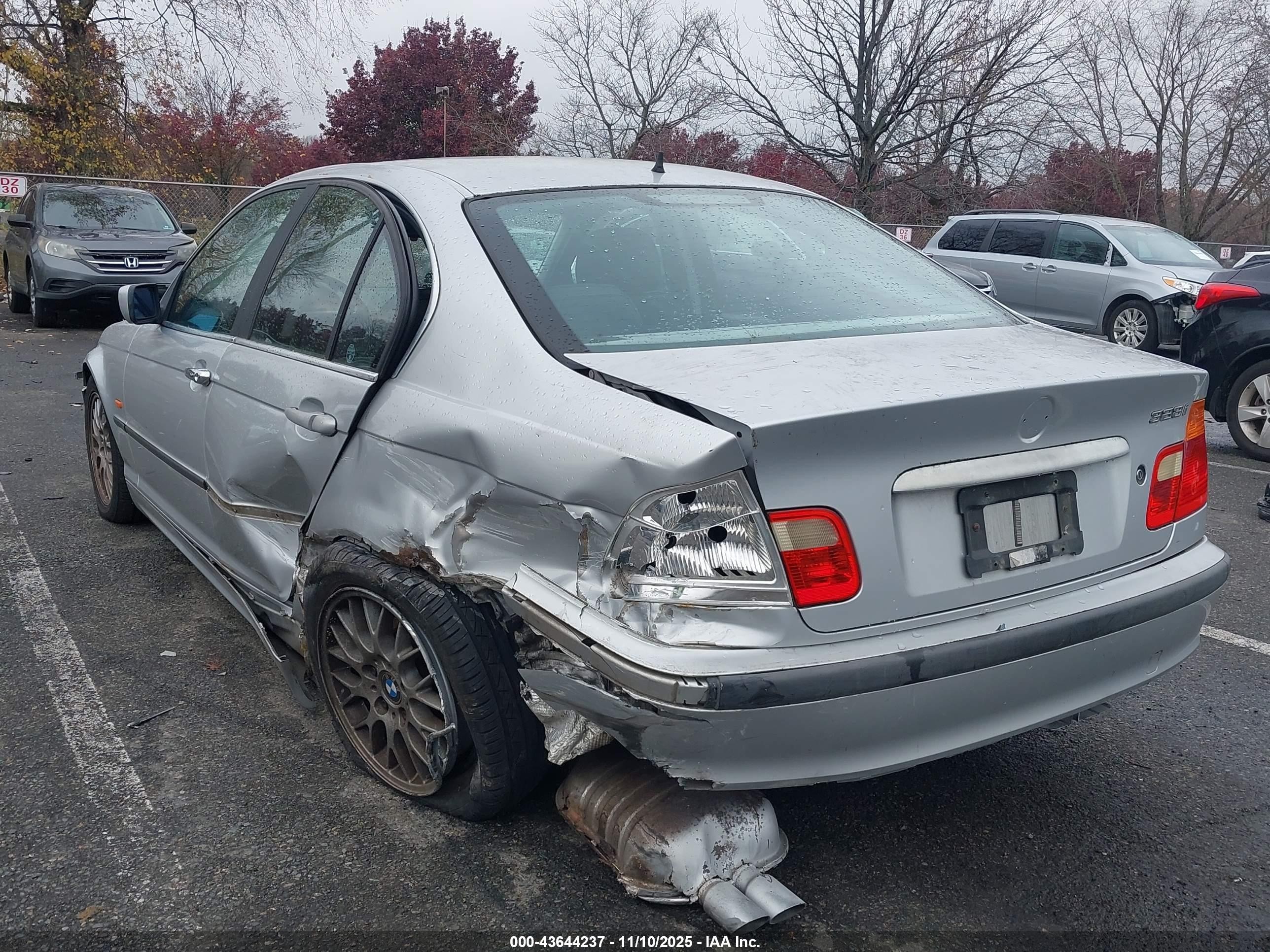 1999 Bmw 328i   Silver vin: WBAAM5330XFR05418