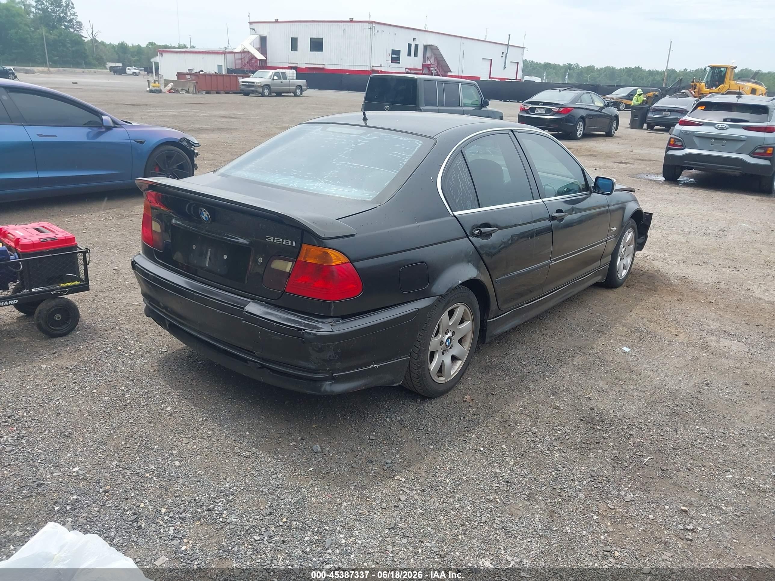 1999 Bmw 328i   Black vin: WBAAM5330XFR09002