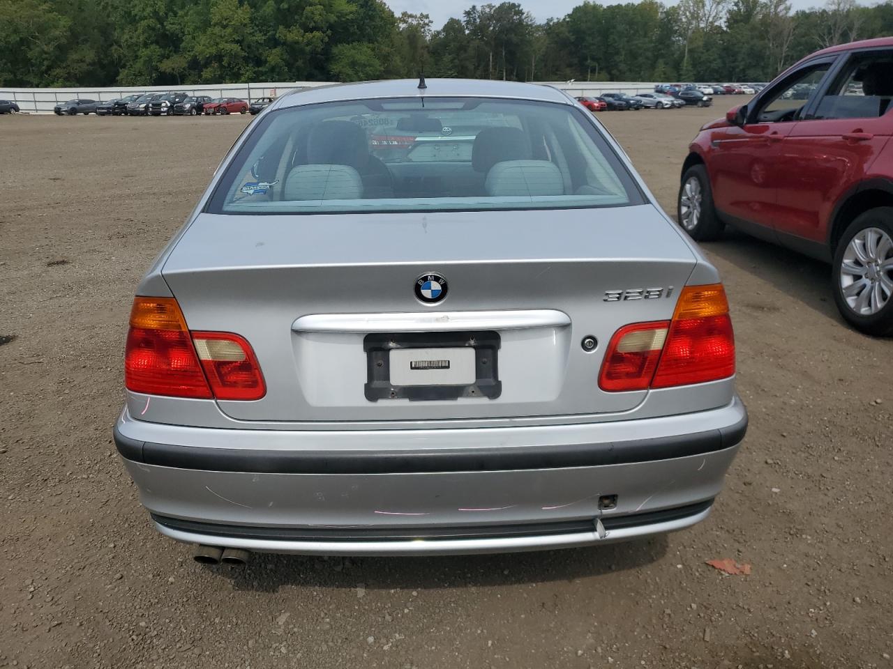 2000 Bmw 328 I Silver vin: WBAAM5330YJR56917