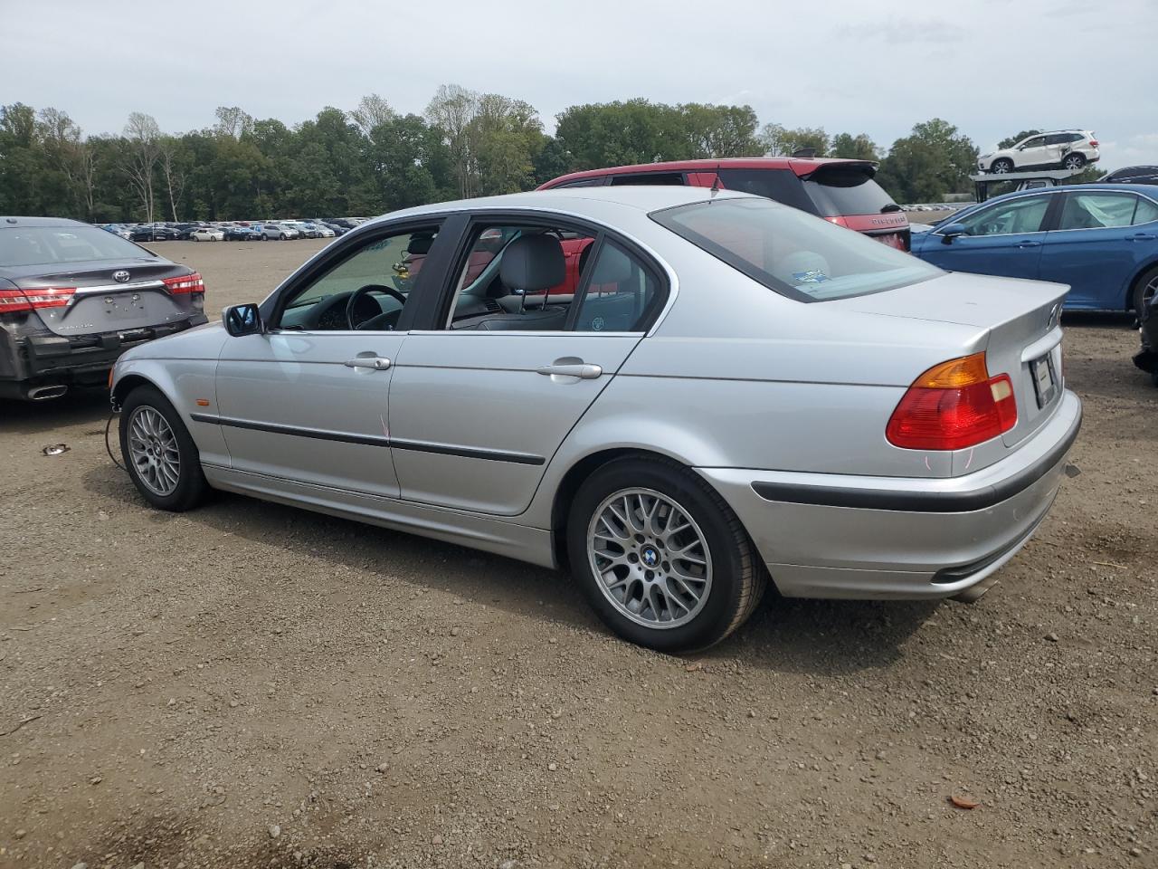 2000 Bmw 328 I Silver vin: WBAAM5330YJR56917