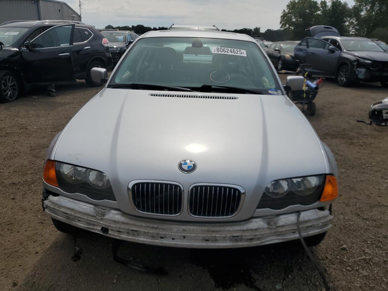 2000 Bmw 328 I Silver vin: WBAAM5330YJR56917