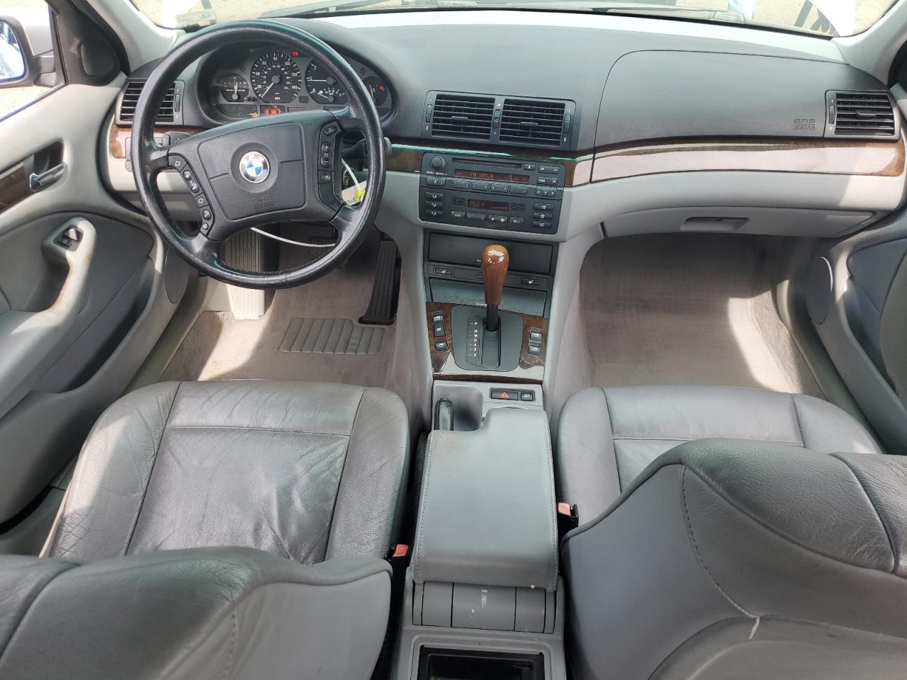 2000 Bmw 328 I Silver vin: WBAAM5330YJR56917