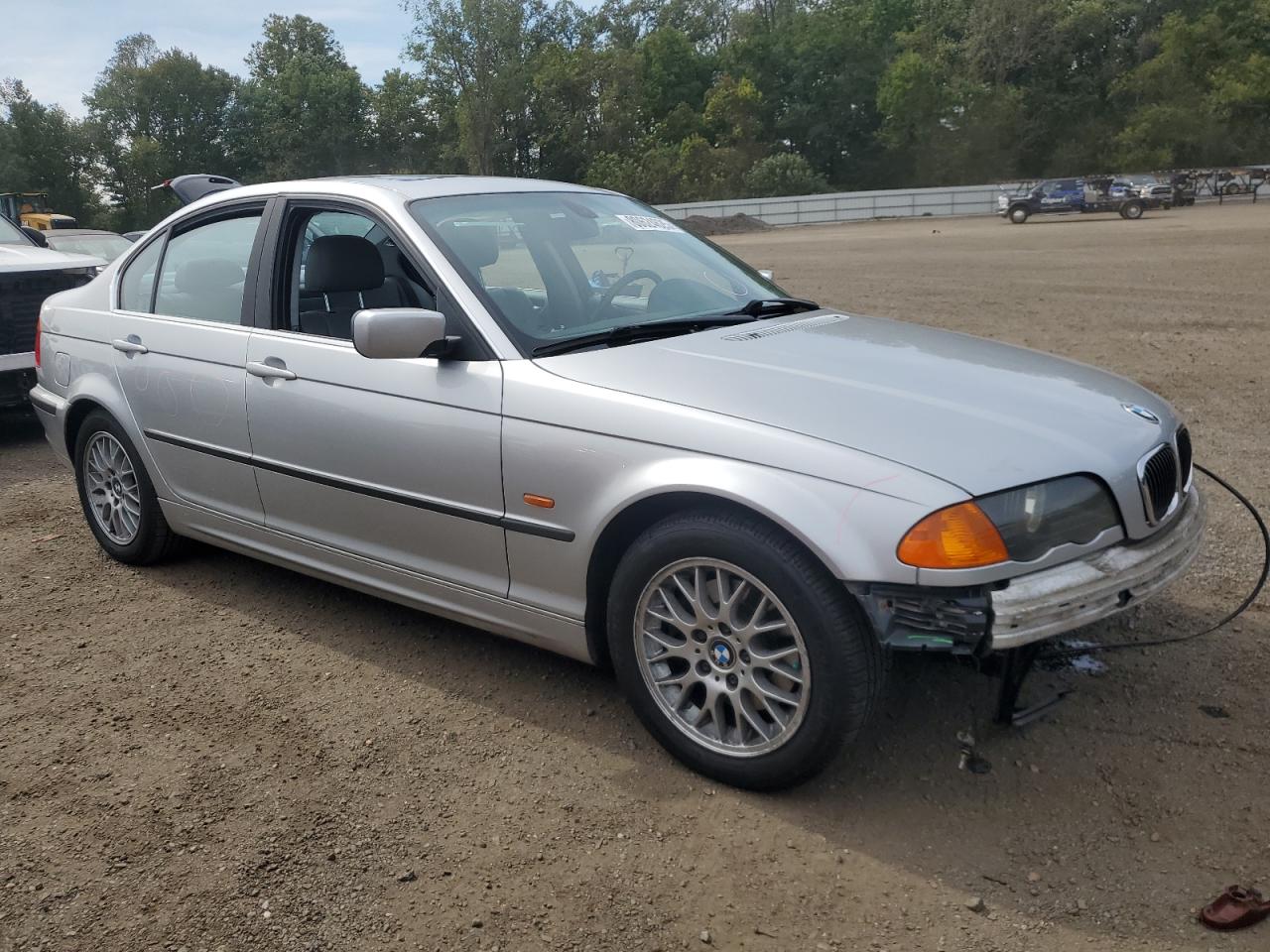 2000 Bmw 328 I Silver vin: WBAAM5330YJR56917