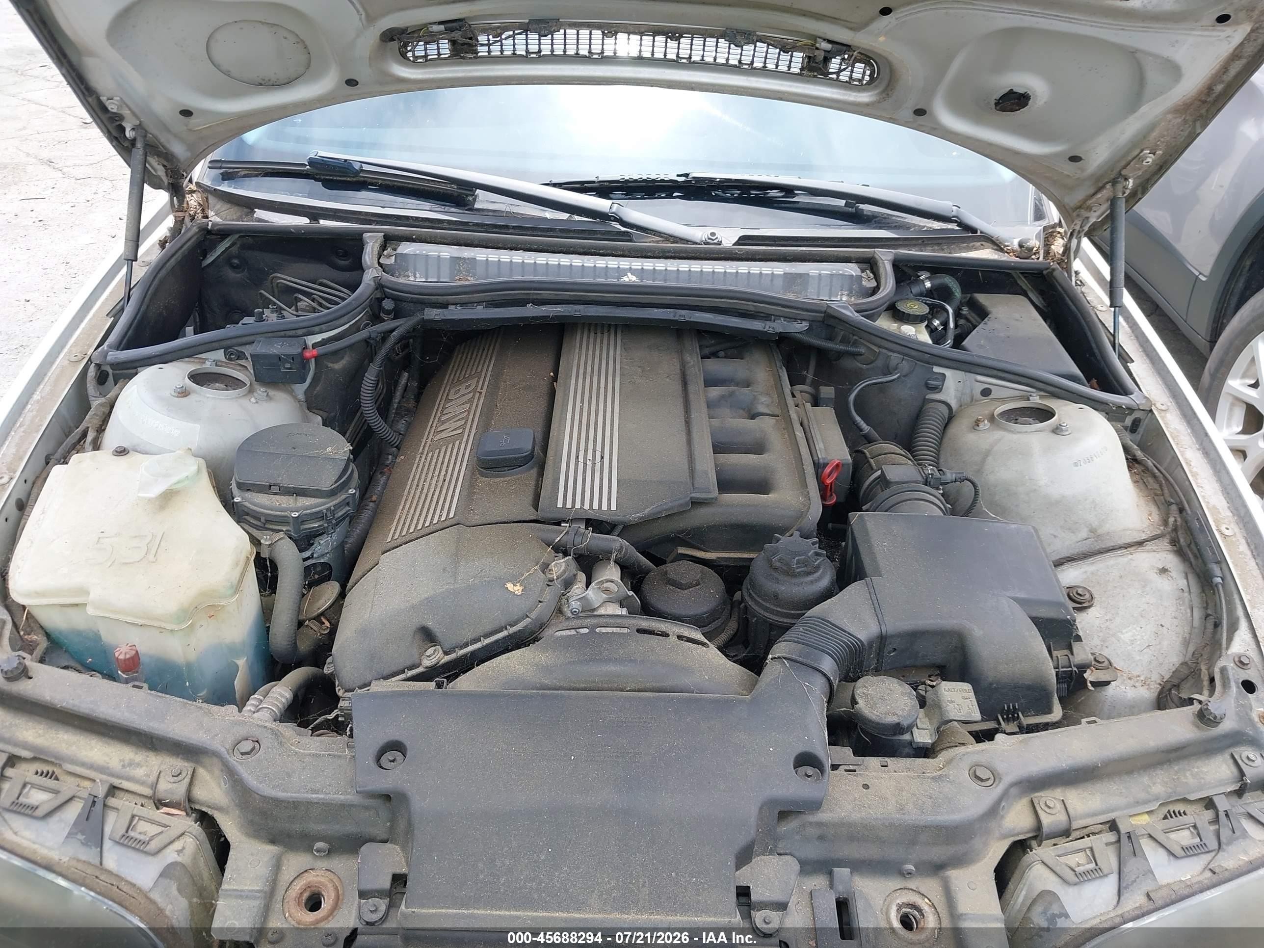 2000 Bmw 328i   Gray vin: WBAAM5332YFR15191