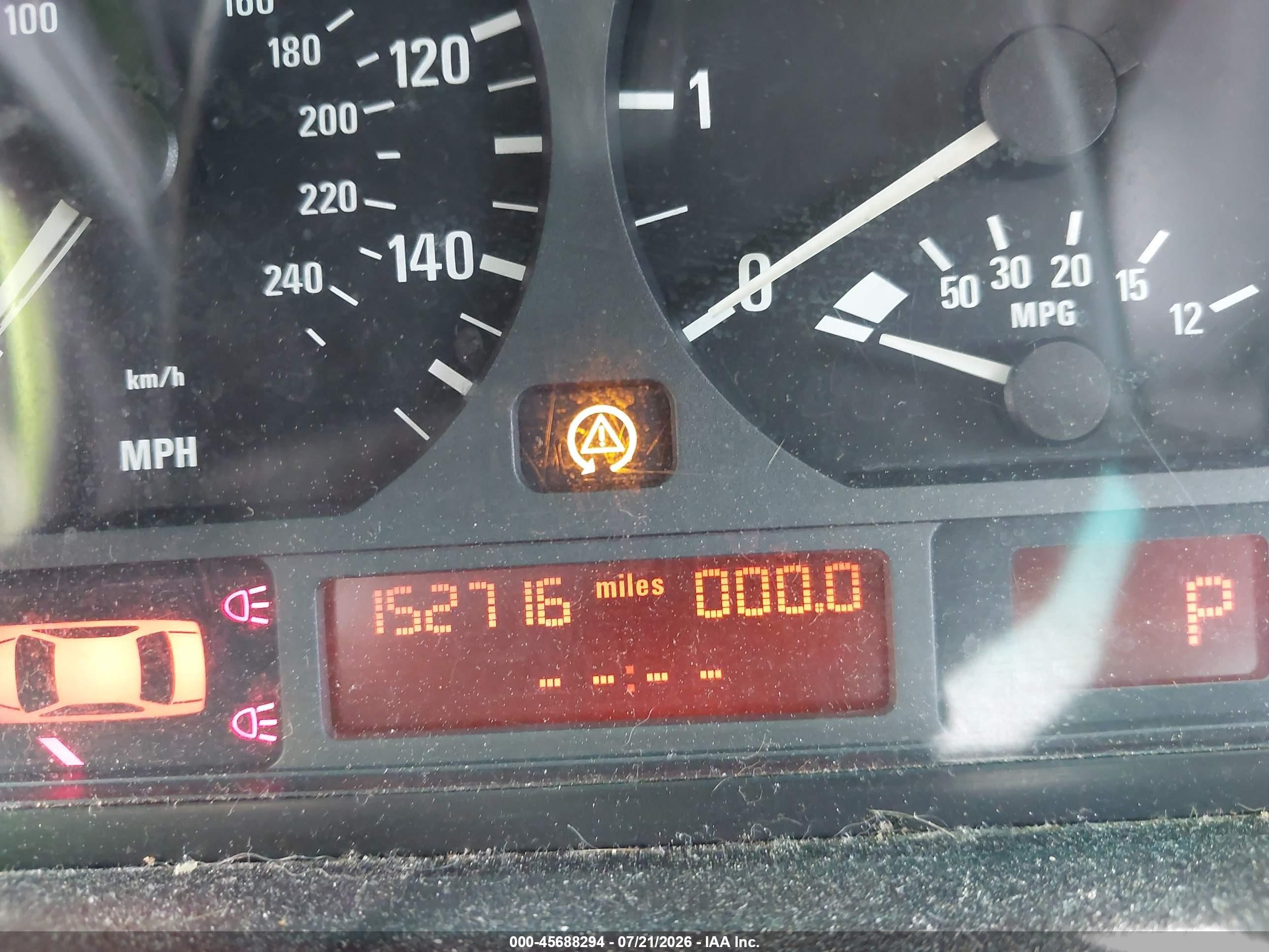 2000 Bmw 328i   Gray vin: WBAAM5332YFR15191
