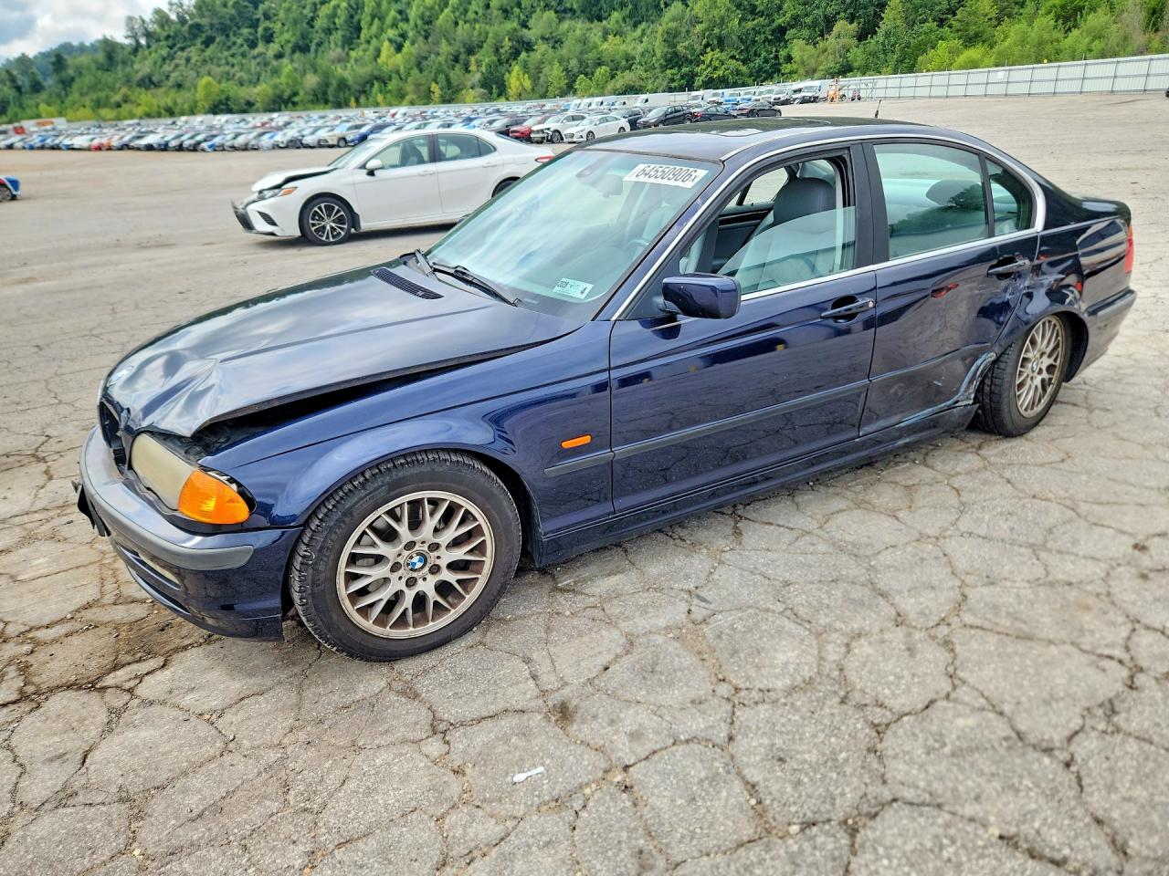 2000 Bmw 328 I Blue vin: WBAAM5338YJR57619