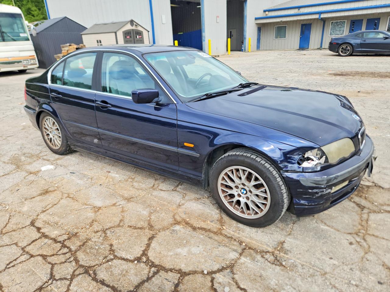 2000 Bmw 328 I Blue vin: WBAAM5338YJR57619