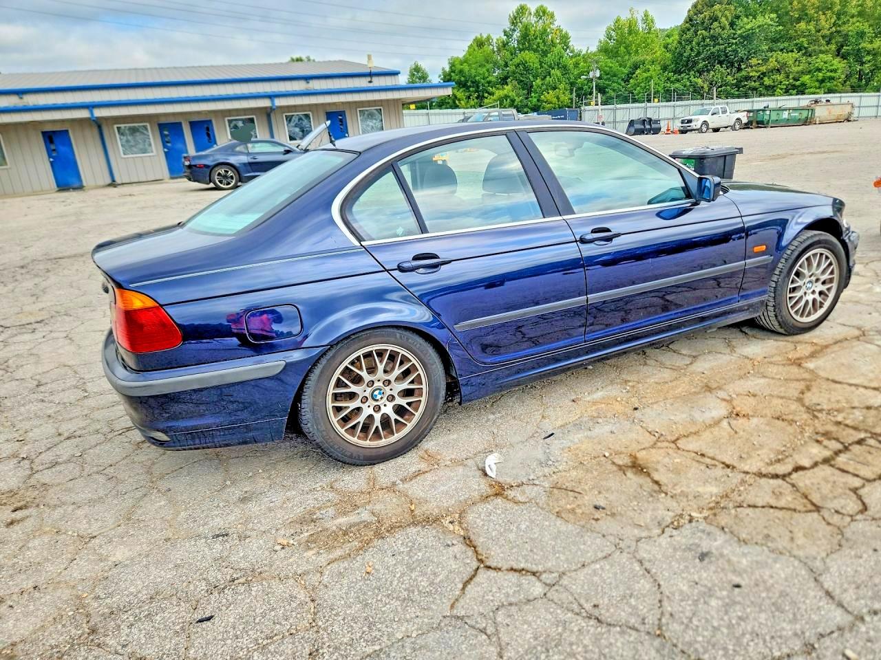 2000 Bmw 328 I Blue vin: WBAAM5338YJR57619