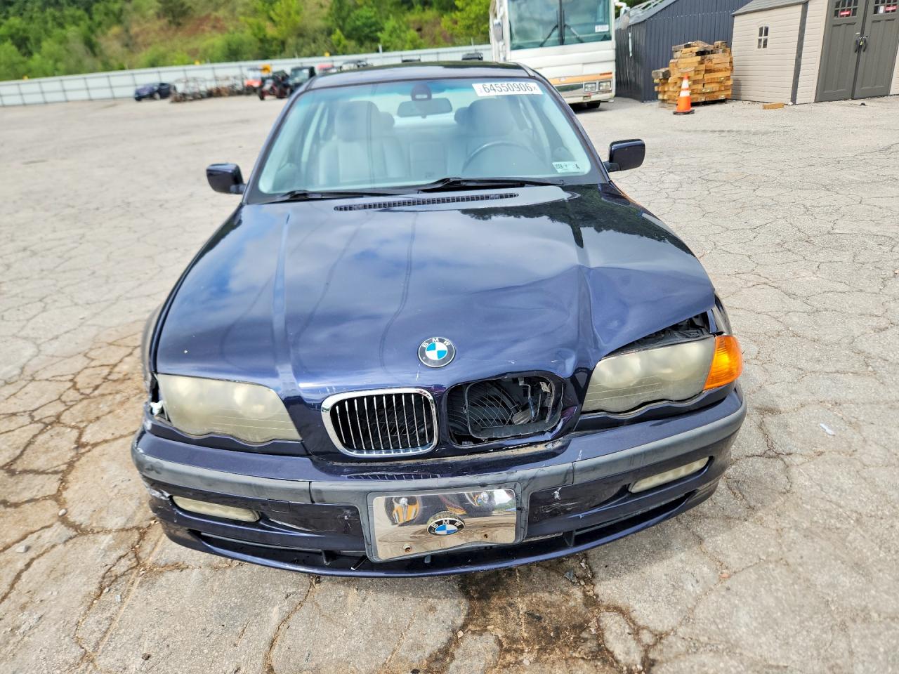 2000 Bmw 328 I Blue vin: WBAAM5338YJR57619