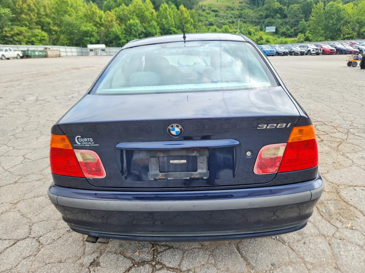 2000 Bmw 328 I Blue vin: WBAAM5338YJR57619
