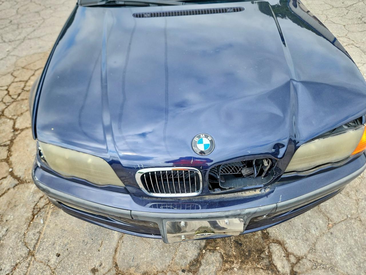 2000 Bmw 328 I Blue vin: WBAAM5338YJR57619