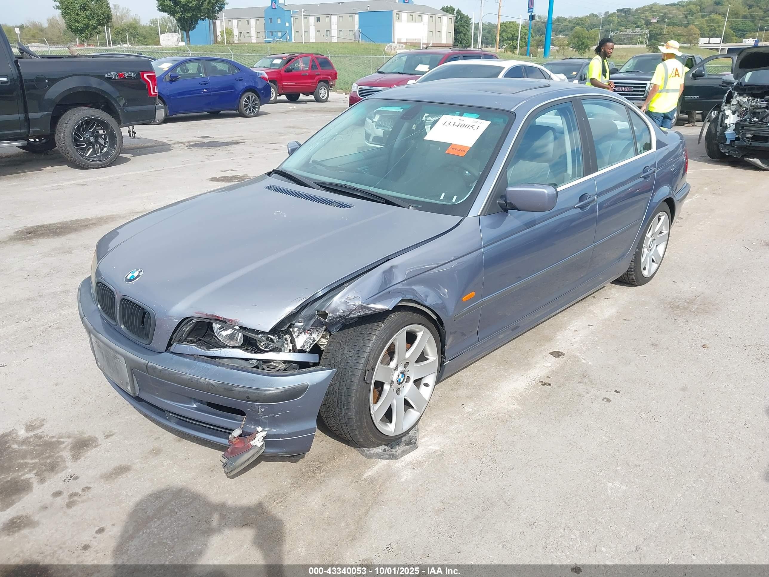 1999 Bmw 328i   Light Blue vin: WBAAM533XXEJ40062