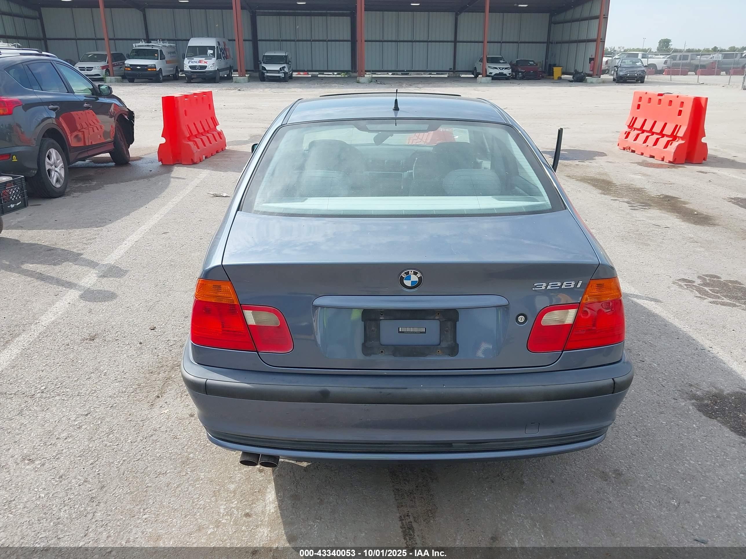 1999 Bmw 328i   Light Blue vin: WBAAM533XXEJ40062