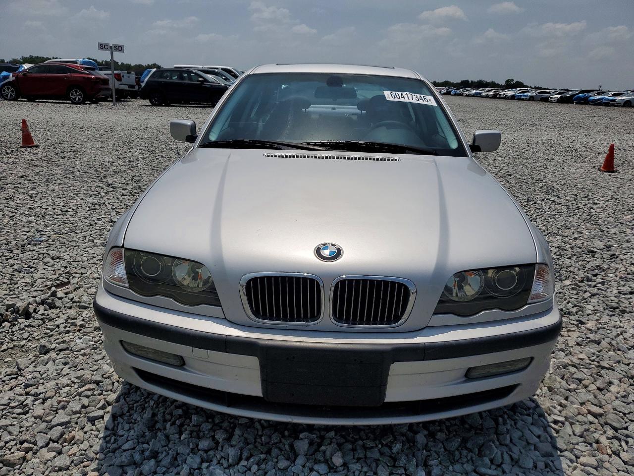 2000 Bmw 328 I Silver vin: WBAAM5341YFR20004