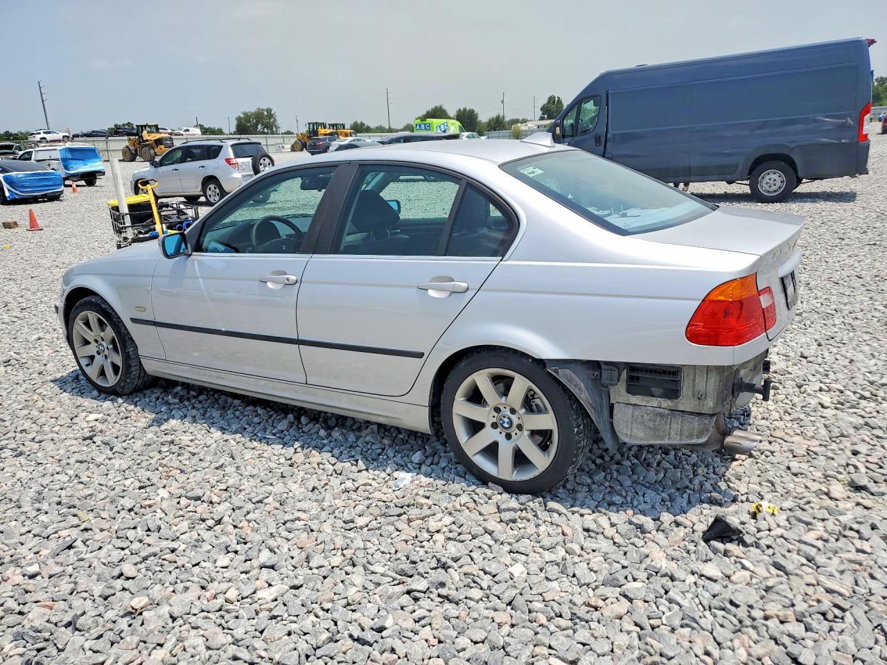 2000 Bmw 328 I Silver vin: WBAAM5341YFR20004