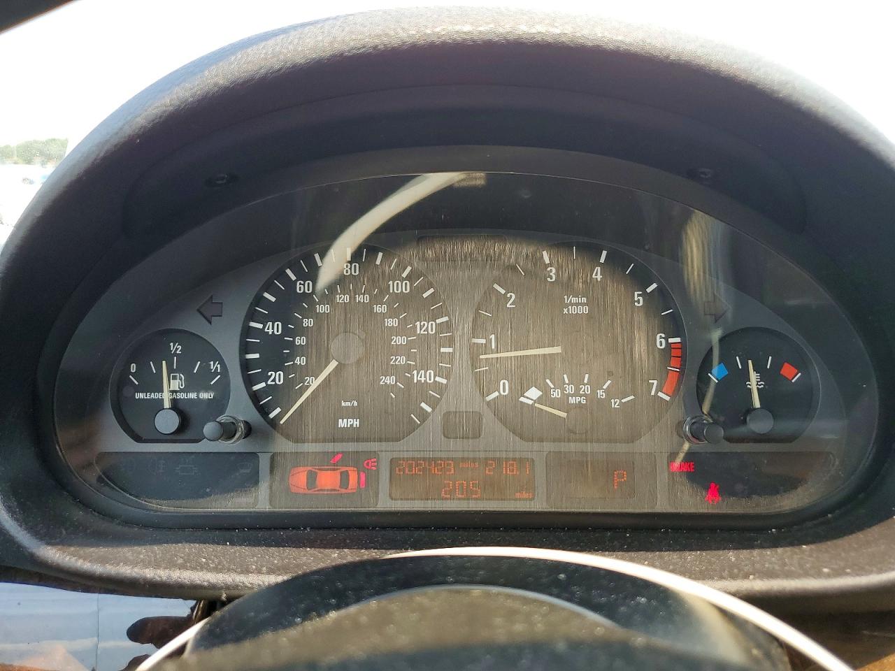 2000 Bmw 328 I Silver vin: WBAAM5341YFR20004