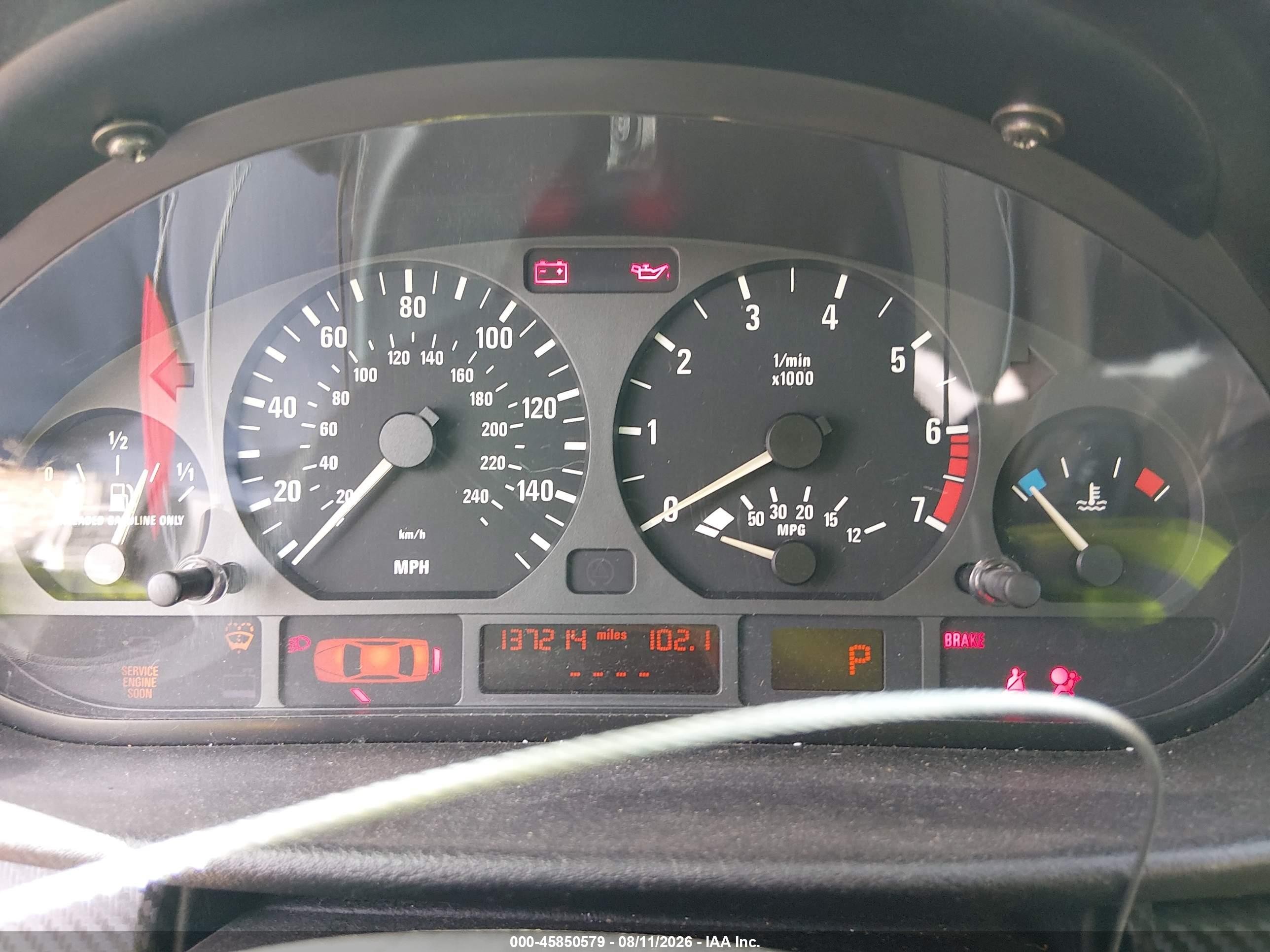 2000 Bmw 328i   Silver vin: WBAAM5341YJR59561