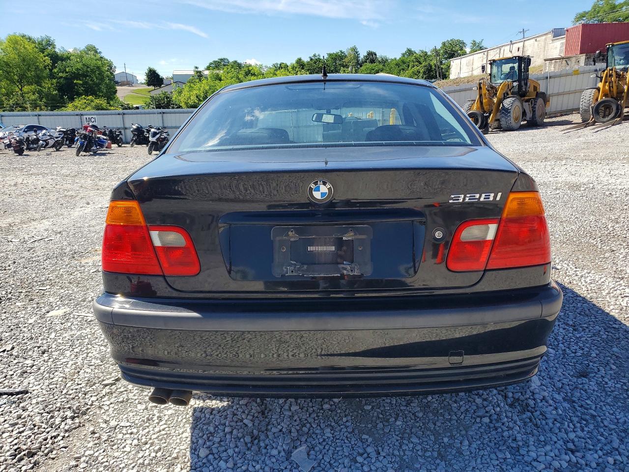 2000 Bmw 328 I Black vin: WBAAM5342YEJ41569