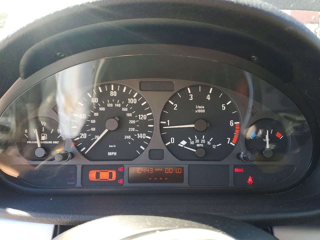 2000 Bmw 328 I Black vin: WBAAM5342YEJ41569