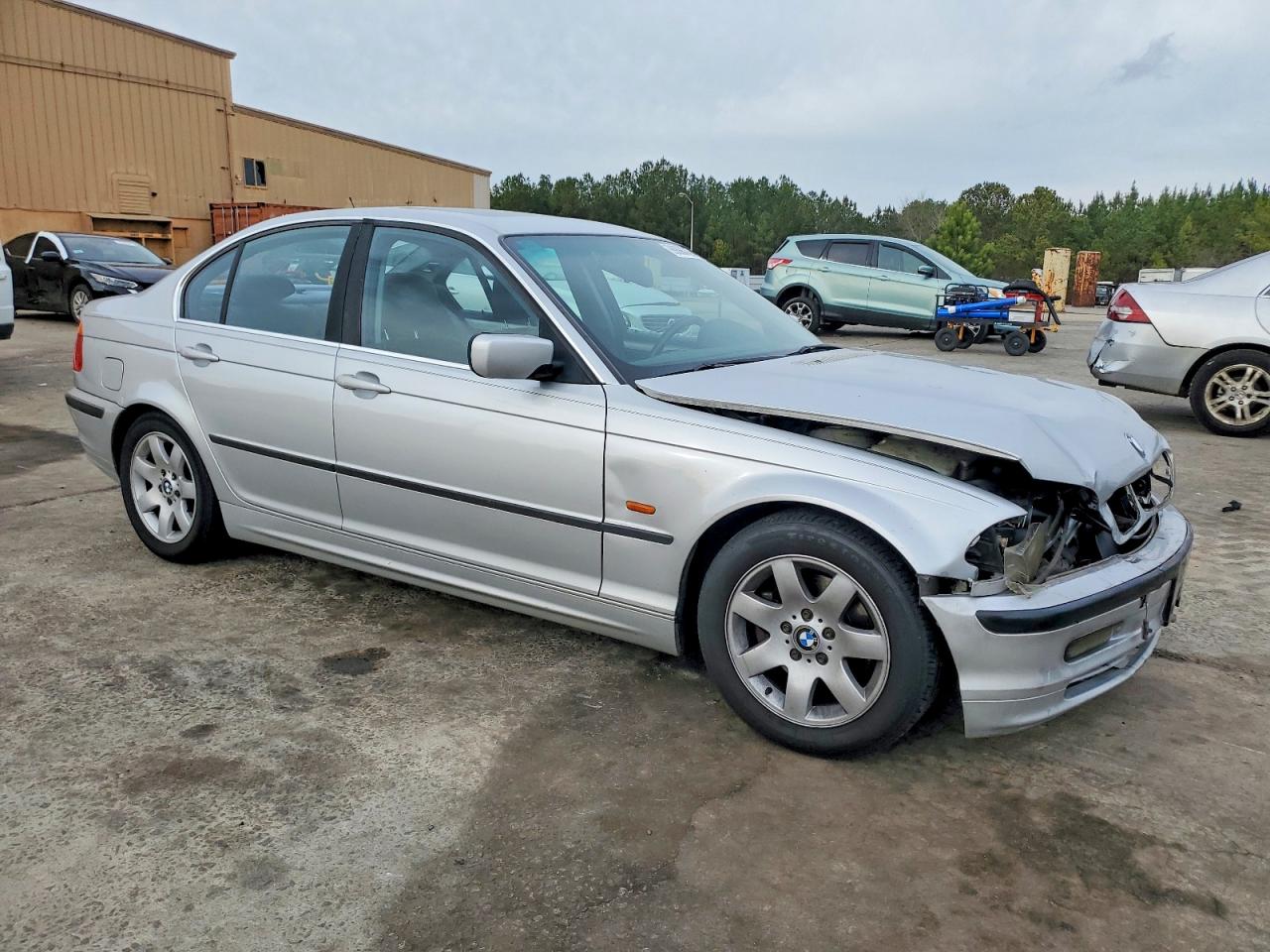2000 Bmw 328 I Silver vin: WBAAM5348YEJ42354