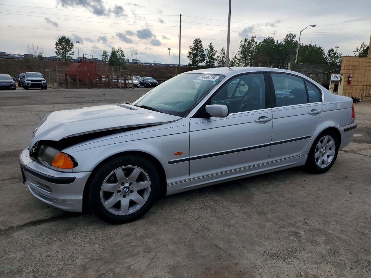 2000 Bmw 328 I Silver vin: WBAAM5348YEJ42354