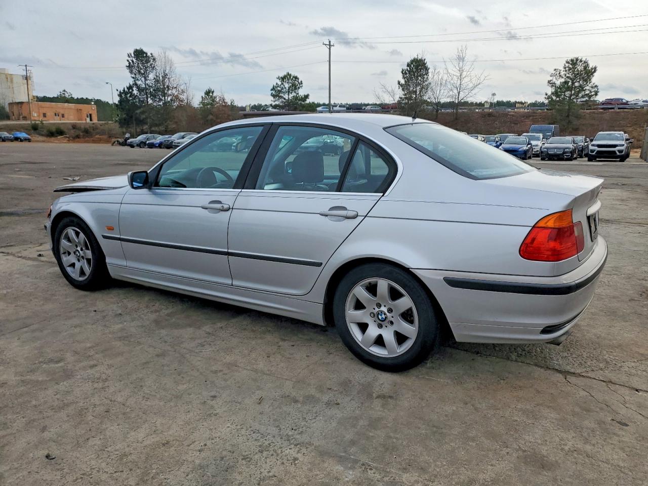 2000 Bmw 328 I Silver vin: WBAAM5348YEJ42354