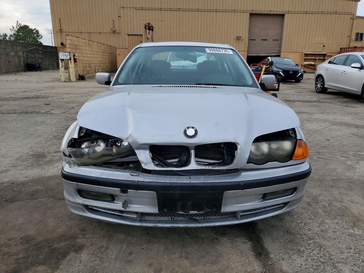 2000 Bmw 328 I Silver vin: WBAAM5348YEJ42354