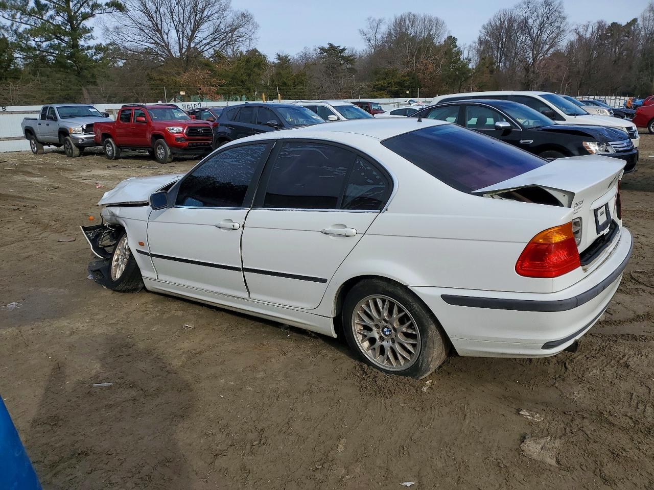 2000 Bmw 328 I White vin: WBAAM5349YJR61672
