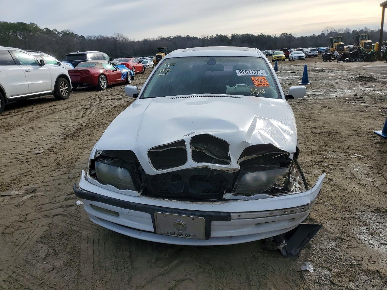2000 Bmw 328 I White vin: WBAAM5349YJR61672