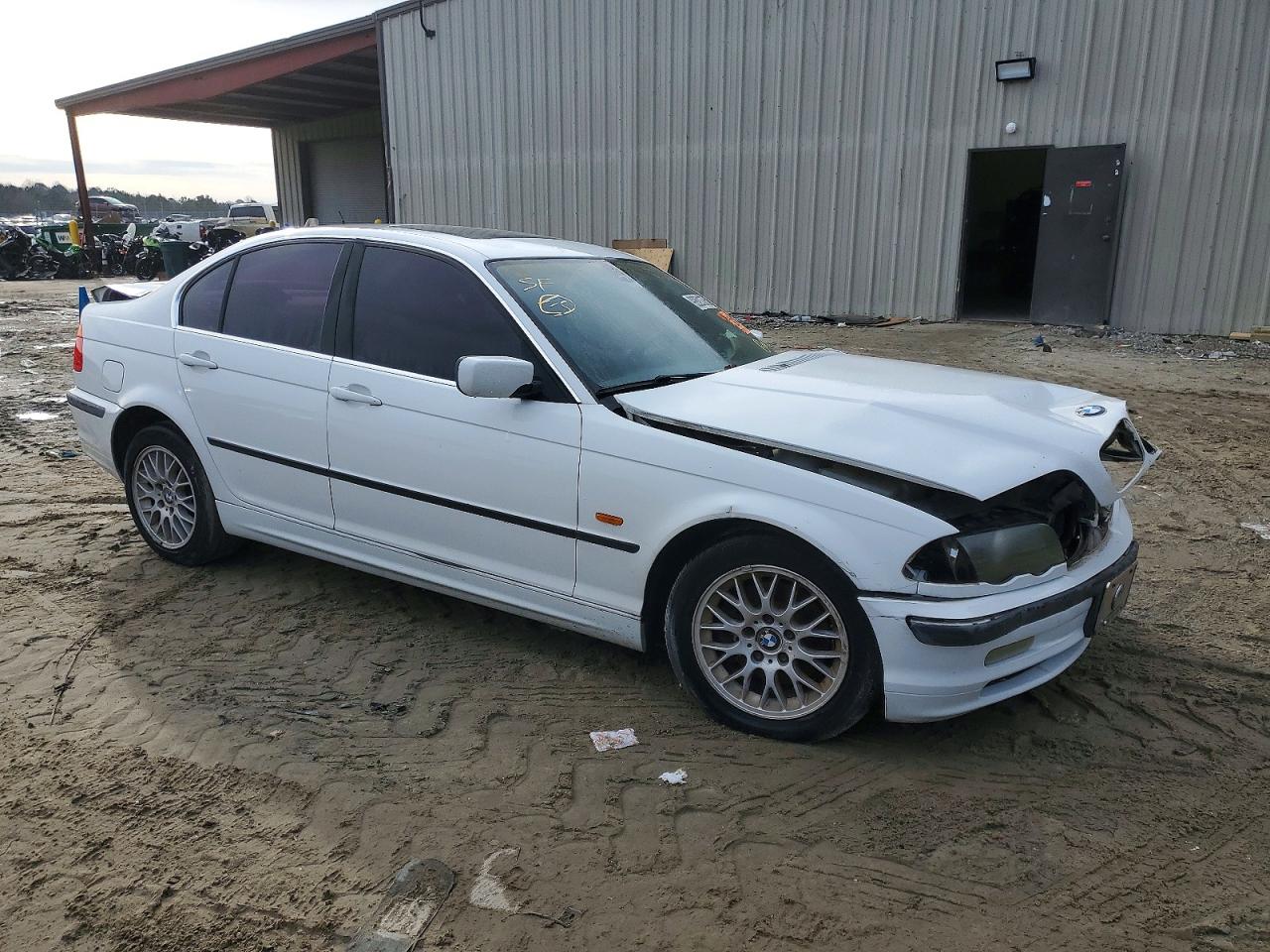 2000 Bmw 328 I White vin: WBAAM5349YJR61672