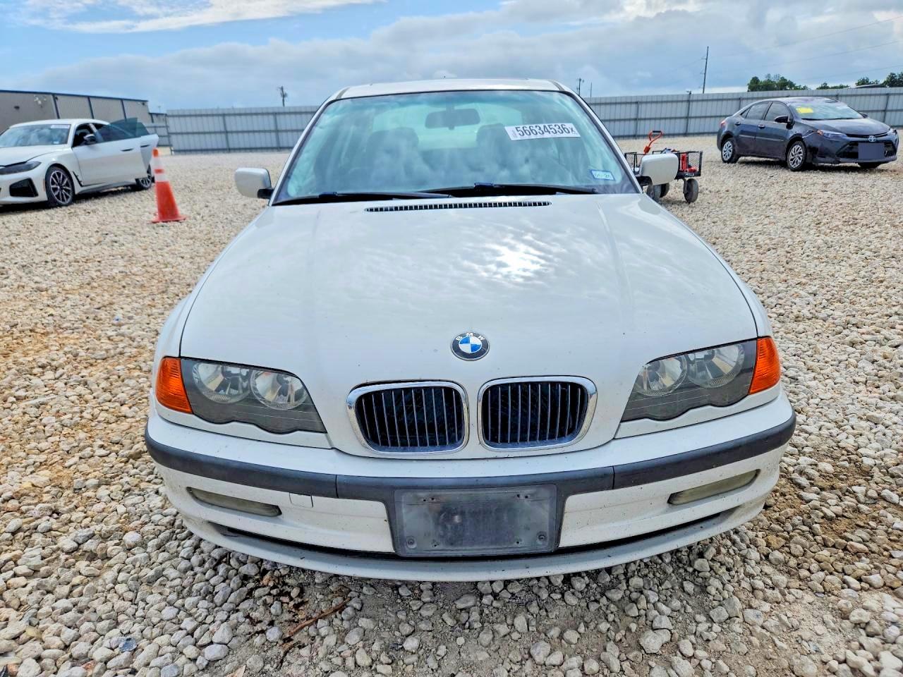 2000 Bmw 323 I White vin: WBAAN3340YNC90129