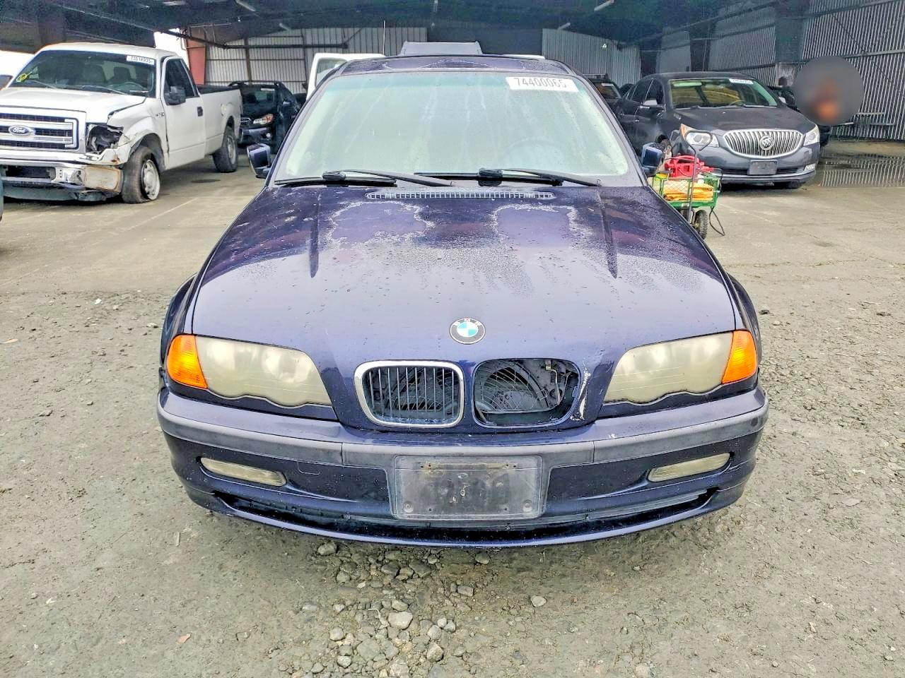 2001 Bmw Motorrad 325 I Blue vin: WBAAN37401ND48742