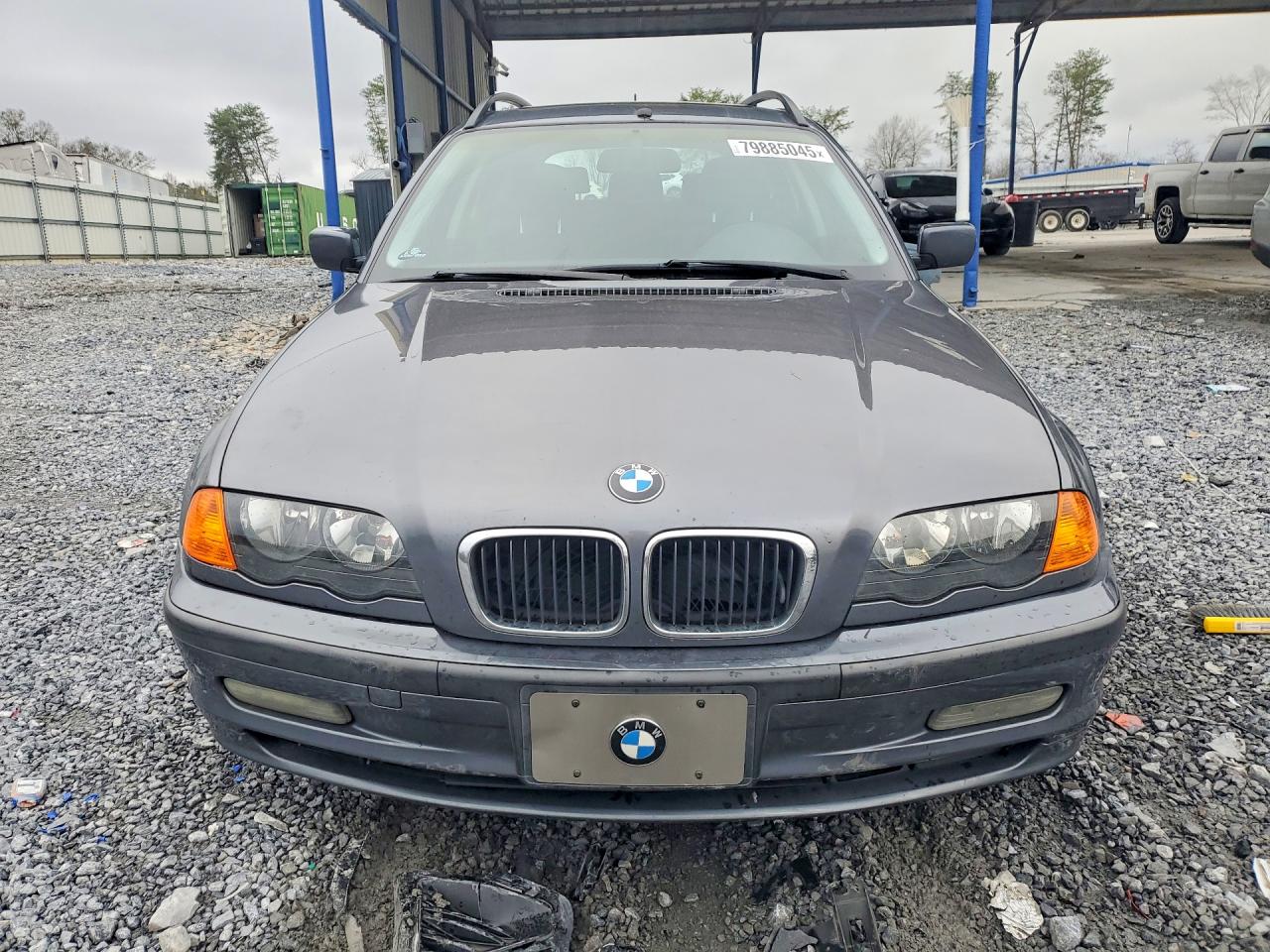 2013 Bmw 323 I Gray vin: WBAAR3349YJM02855